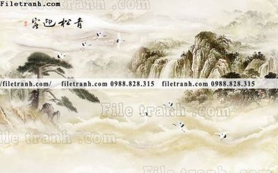 File gốc Phong canh thuy mac Trung Quoc 435 (ảnh chi tiết) để in ấn