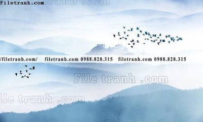 File tranh Phong canh thuy mac Trung Quoc 475 (ảnh gốc) độ nét vượt trội