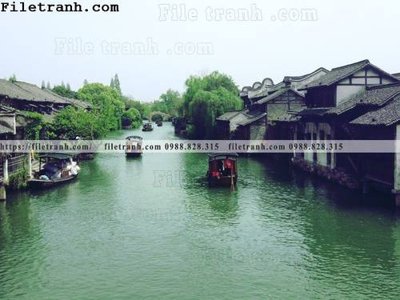 File gốc Phong canh toa nha co Zhang Jiangnan 133 (cho in ấn) từ kho Filetranh