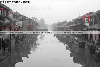 Mua file gốc Phong canh toa nha co Zhang Jiangnan 145 (chất lượng) tại Filetranh.com