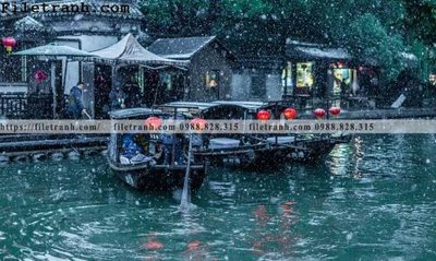 File in trần Phong canh toa nha co Zhang Jiangnan 149 (bản gốc) phong cảnh