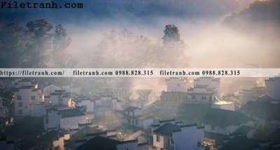 File gốc in mica Phong canh toa nha co Zhang Jiangnan 202 chất lượng
