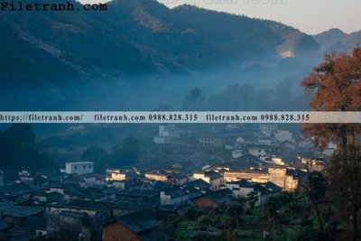 File gốc Phong canh toa nha co Zhang Jiangnan 221 (cho in ấn) từ kho Filetranh