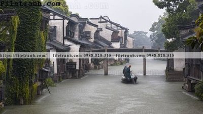 Tải file gốc Phong canh toa nha co Zhang Jiangnan 258 (in khổ lớn) không mờ