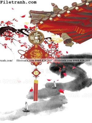 File tranh ảnh gốc Phong tuc dan gian Trung Quoc moi 124 dùng cho in khổ lớn