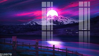 Download file File gốc in tranh tổng hợp Q10070 (gốc) in mica đèn LED