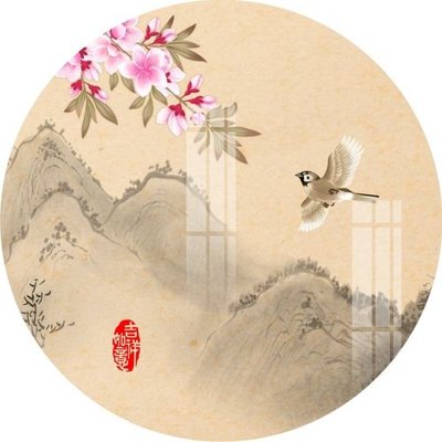 Ảnh gốc File gốc in tranh tổng hợp Q10258 (độ nét cao) in tráng gương