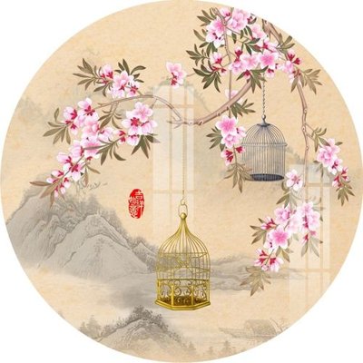 Download file gốc File gốc in tranh tổng hợp Q10260 (in lụa) tranh 3D