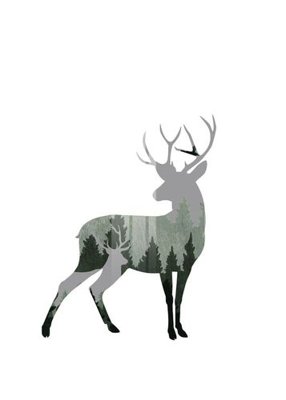 File tranh File gốc in tranh tổng hợp Q11317 (gốc) phong cách tối giản