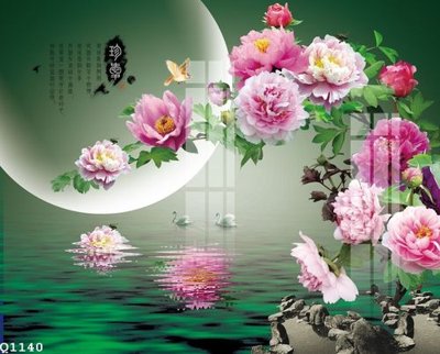 File PSD File gốc in tranh tổng hợp Q1140 (gốc) cho designer