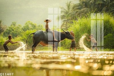 File gốc File gốc in tranh tổng hợp Q11407 (phong cách) tối giản