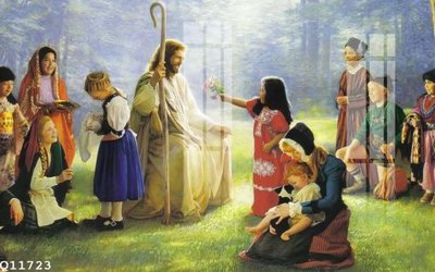 Ảnh gốc file in lụa File gốc in tranh tổng hợp Q11723 chi tiết