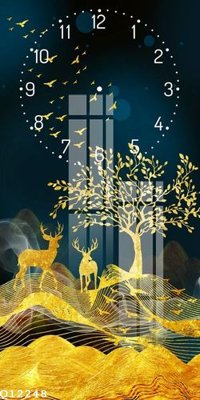 File in trần File gốc in tranh tổng hợp Q12248 (file gốc) xuyên sáng