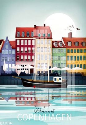 File tranh File gốc in tranh tổng hợp Q1236 (gốc) chủ đề thành phố