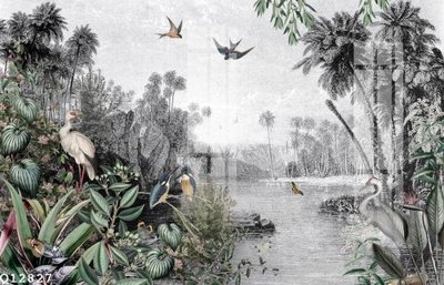 File in trần File gốc in tranh tổng hợp Q12827 (bản gốc) đại dương