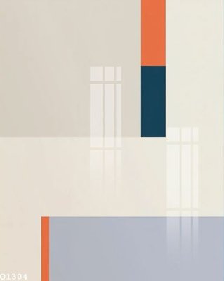 File in mica File gốc in tranh tổng hợp Q1304 (bản gốc) làm vách ngăn