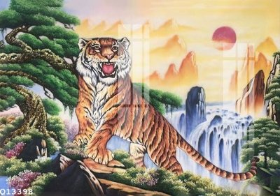 File in trần File gốc in tranh tổng hợp Q13398 (bản gốc) đại dương