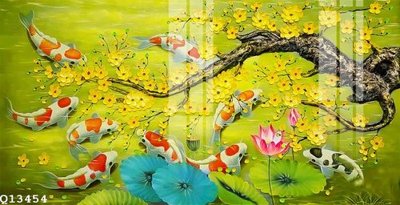 Chi tiết file gốc File gốc in tranh tổng hợp Q13454 (cho in tráng gương)