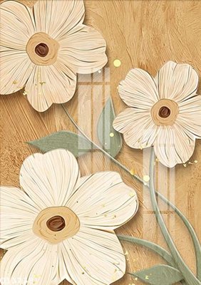 File tranh gốc in trần nhà File gốc in tranh tổng hợp Q13738 3D