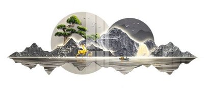 File gốc File gốc in tranh tổng hợp Q14548 (in tráng gương) ốp tường