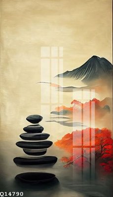 File tranh File gốc in tranh tổng hợp Q14790 (gốc) in trên kính