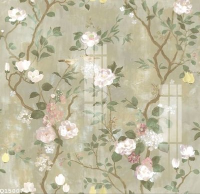 File tranh File gốc in tranh tổng hợp Q15007 (bản gốc) in lụa dán tường