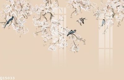 File in trần File gốc in tranh tổng hợp Q15033 (bản gốc) phong cảnh