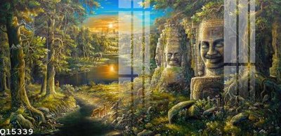 File gốc File gốc in tranh tổng hợp Q15339 (cho in UV) siêu nét