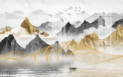 File tranh File gốc in tranh tổng hợp Q15613 (gốc) chủ đề thiên nhiên