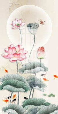 File tranh File gốc in tranh tổng hợp Q15939 (file gốc) chủ đề phong thủy