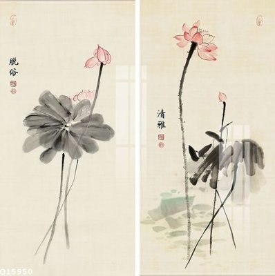 File PSD in ấn File gốc in tranh tổng hợp Q15950 (chất lượng cao)