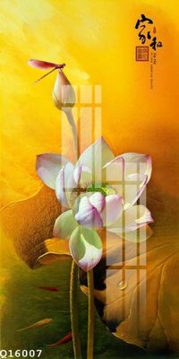 File gốc File gốc in tranh tổng hợp Q16007 (in lụa) cao cấp