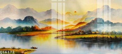 File PSD in ấn File gốc in tranh tổng hợp Q16172 (chất lượng cao)