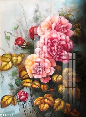 File gốc File gốc in tranh tổng hợp Q16191 (in lụa) họa tiết 3D