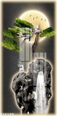 File tranh File gốc in tranh tổng hợp Q16199 (file gốc) chủ đề phong thủy