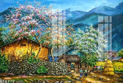 Tải file File gốc in tranh tổng hợp Q16270 (ảnh gốc) file AI/EPS