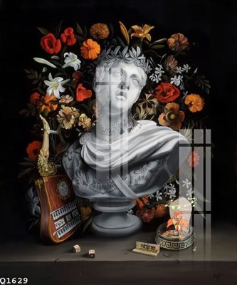 File gốc File gốc in tranh tổng hợp Q1629 (phong cách) cổ điển