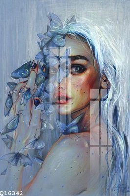 File gốc File gốc in tranh tổng hợp Q16342 (cho in UV) siêu nét