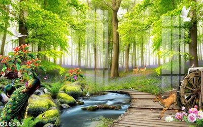 File in mica File gốc in tranh tổng hợp Q16507 (bản gốc) siêu trong