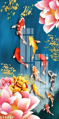 File tranh File gốc in tranh tổng hợp Q16846 (bản gốc) treo phòng ăn