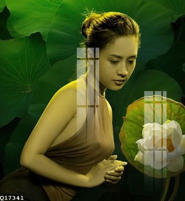 File tranh PSD File gốc in tranh tổng hợp Q17341 chất lượng cao