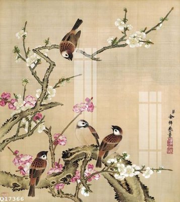 File gốc File gốc in tranh tổng hợp Q17366 (in tráng gương) hiện đại