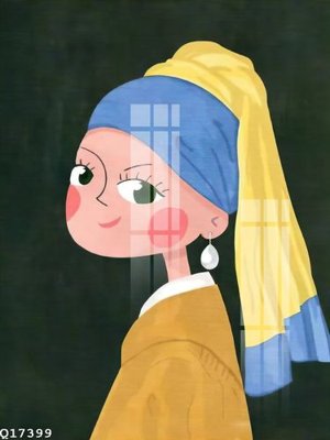 File in trần File gốc in tranh tổng hợp Q17399 (bản gốc) 5D