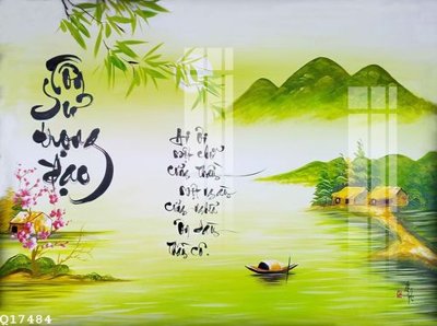 File tranh File gốc in tranh tổng hợp Q17484 (ảnh gốc) chi tiết rõ ràng