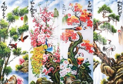 File gốc File gốc in tranh tổng hợp Q17498 cho in ấn và thiết kế