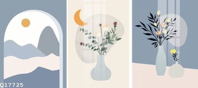 Hình ảnh file gốc File gốc in tranh tổng hợp Q17725 cho in UV