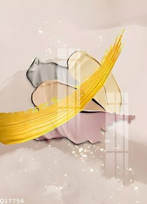 File tranh gốc in trần nhà File gốc in tranh tổng hợp Q17756 3D