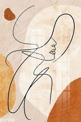 File gốc File gốc in tranh tổng hợp Q17868 (phong cách) tối giản