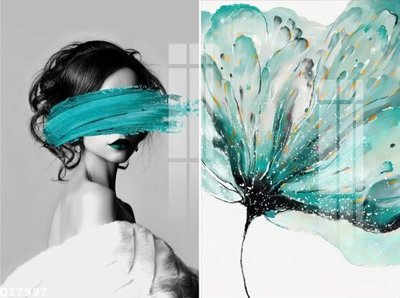 File gốc File gốc in tranh tổng hợp Q17997 (in tráng gương) ốp tường