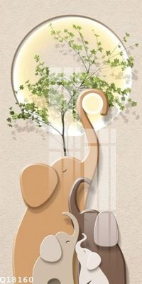 Ảnh gốc file in lụa File gốc in tranh tổng hợp Q18160 chi tiết